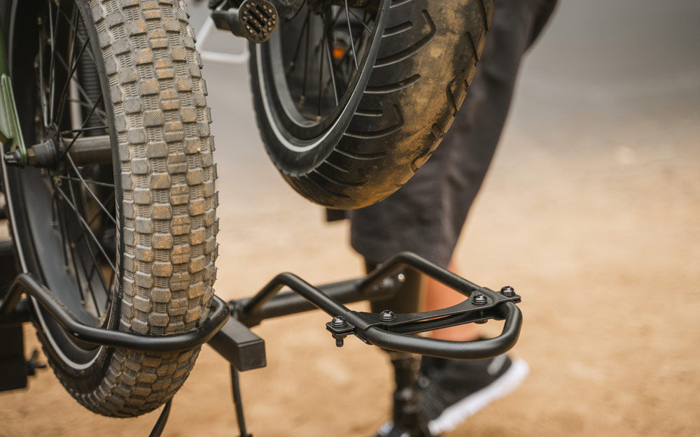 Universal Wheel Holders — One size fits them all.