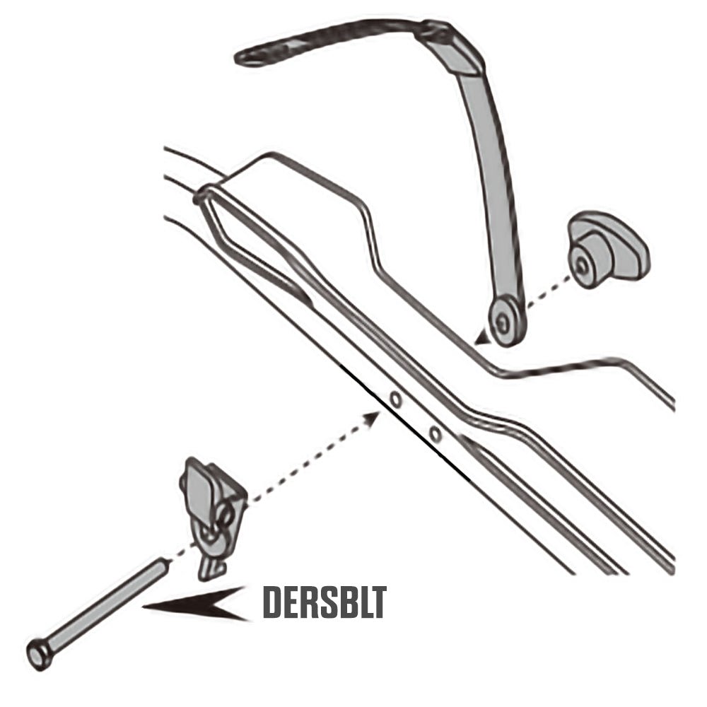 Destination E Ratchet Strap Bolt Hollywood Racks Hardware