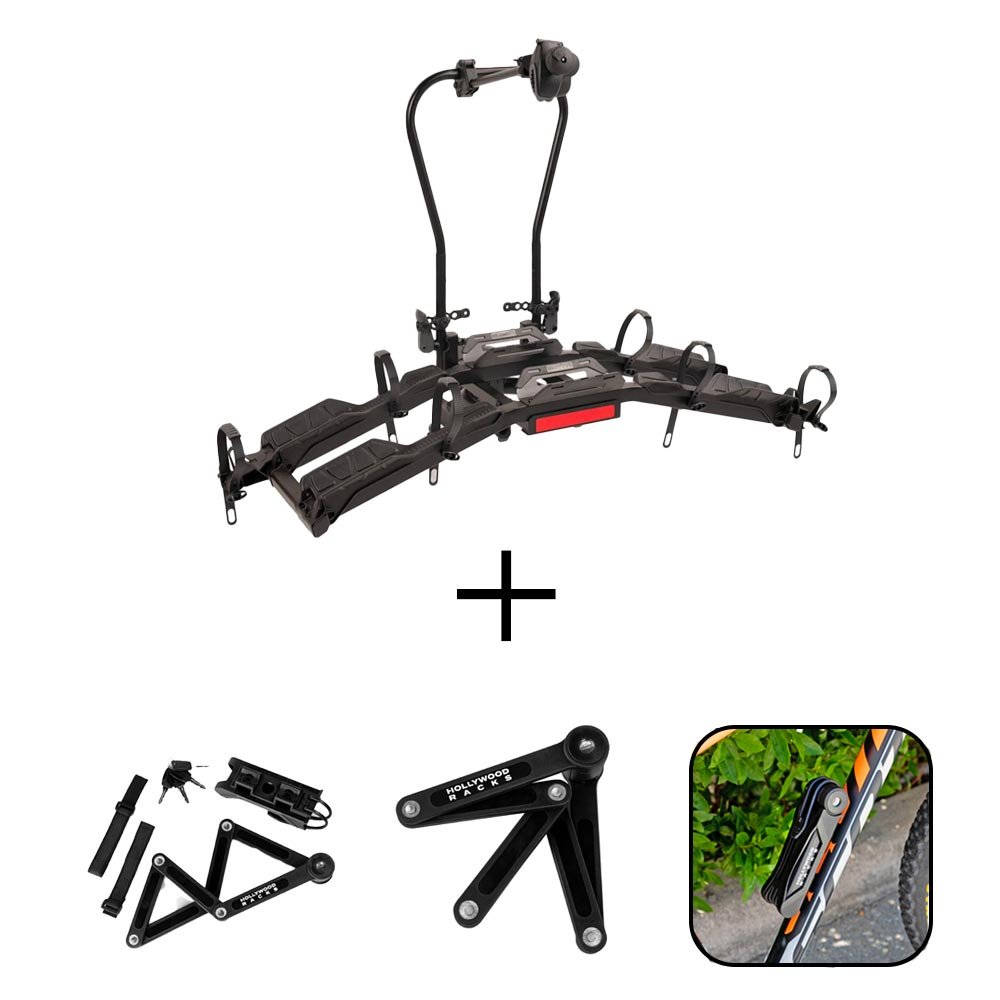 Destination E + Folding Lock Hollywood Racks