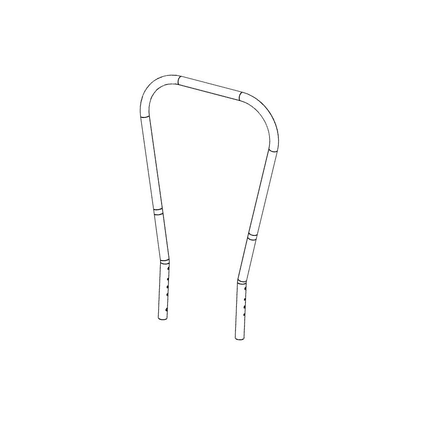 Destination E Rear Frame Bar Hollywood Racks