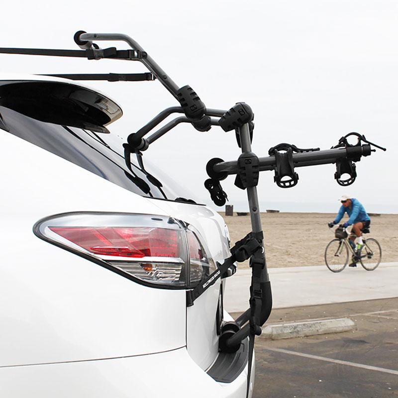 F2 Over - the - Top Trunk Bike Rack Hollywood Racks Trunk Rack