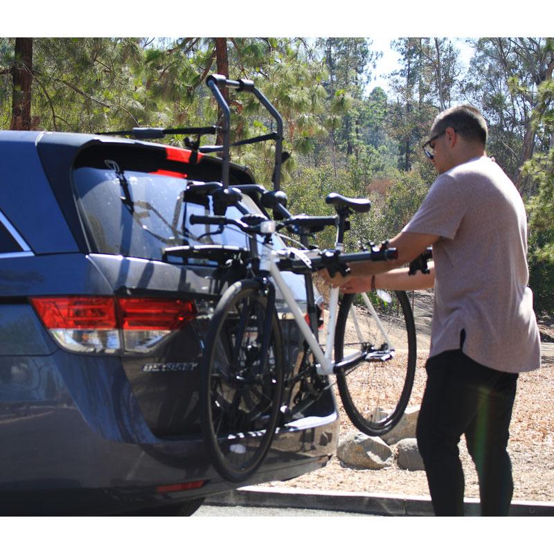 F2 Over - the - Top Trunk Bike Rack Hollywood Racks Trunk Rack