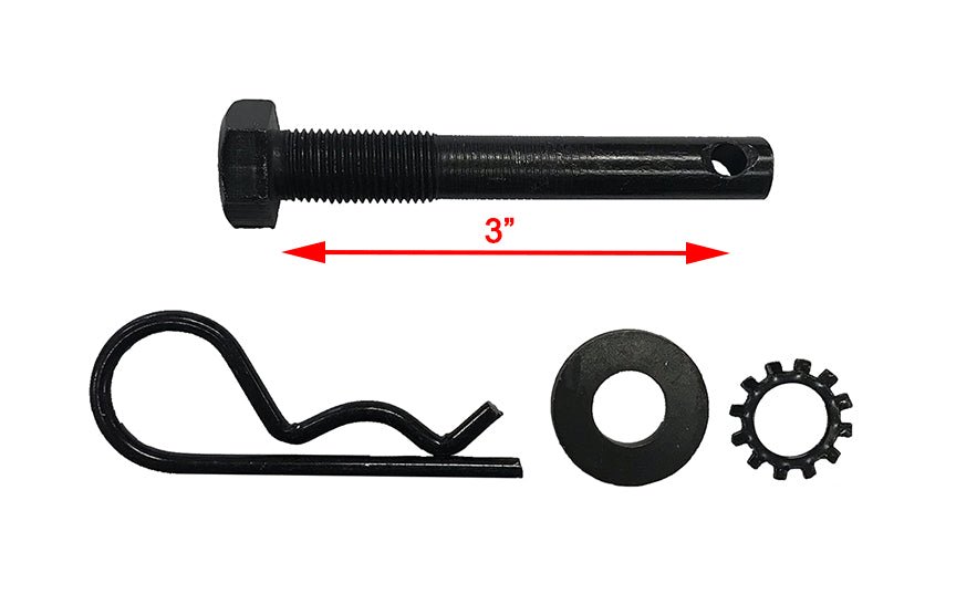 THREADED HITCH PIN: 1/2 - 20 Hollywood Racks Accessories