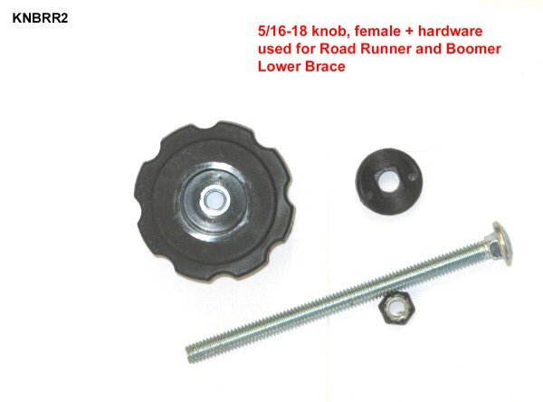 KNOB & HARDWARE FOR LOWER BRACE Hollywood Racks Accessories