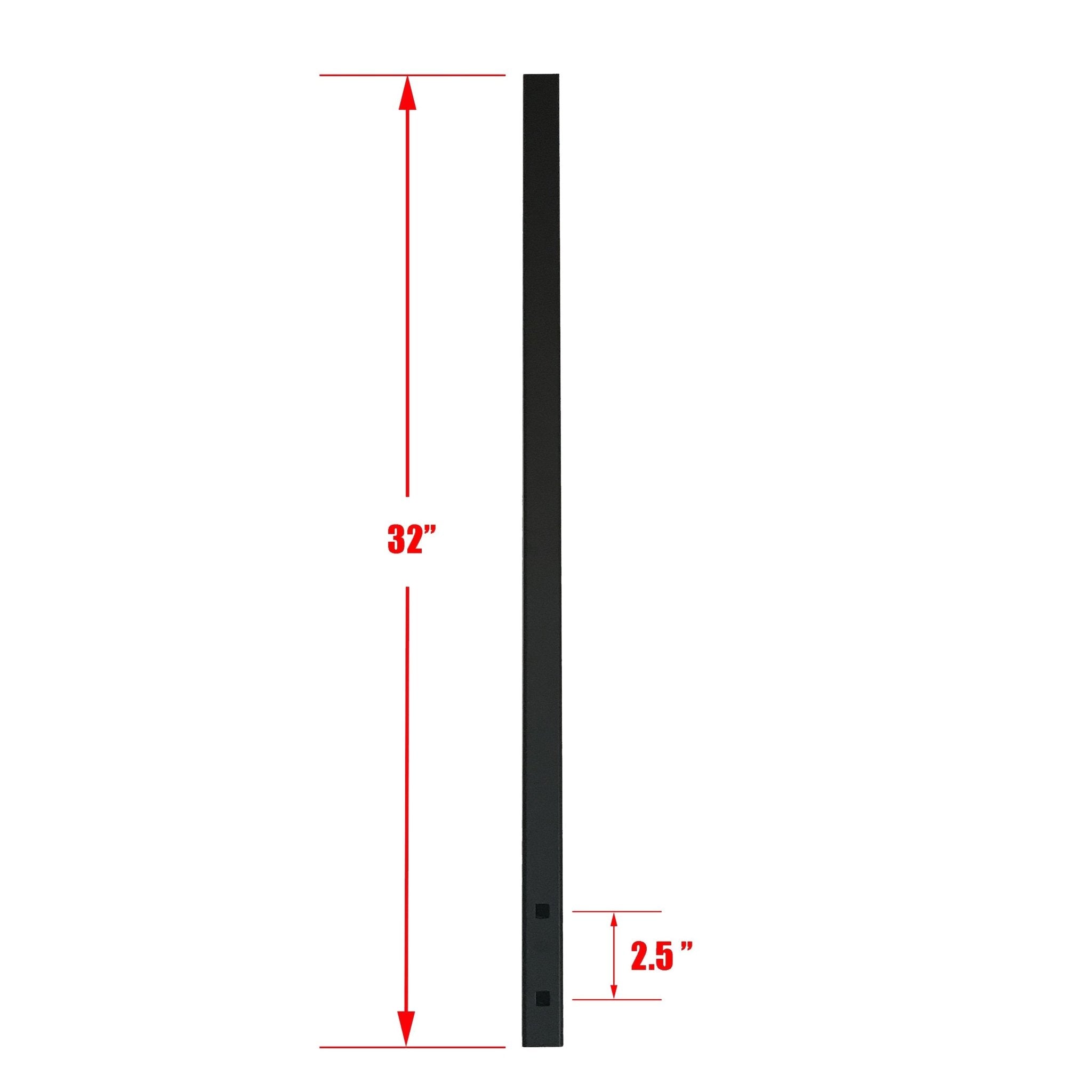WHEEL HOLDER SUPPORT TUBE (PAIR): LONG WHEELBASE, Y and Z SPEC Hollywood Racks Accessories