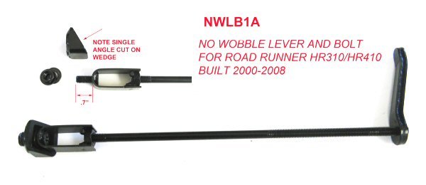 No Wobble Bolt and Lever for 2000 - 2008 1 - 1/4" Road Runner Hollywood Racks Accessories