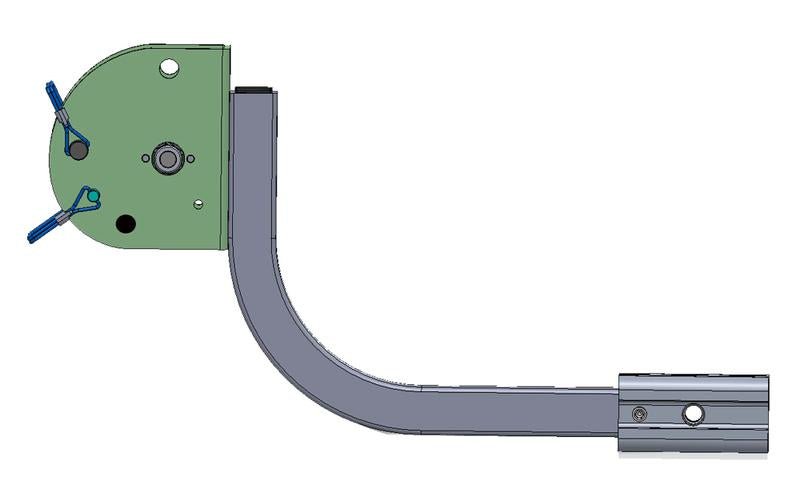 HR1000 Y & Z - SPEC RECEIVER TUBE Hollywood Racks Accessories