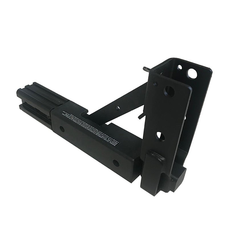 Dual Size Receiver Tube: 1 - 1/4" & 2" Hollywood Racks