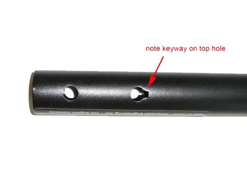 Round Aluminum Post for Trail Rider (X and Y Spec only) and Sport Rider 2 (X Spec only) Hollywood Racks Accessories