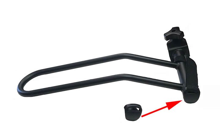 Wheel Holder End Cap Hollywood Racks Accessories
