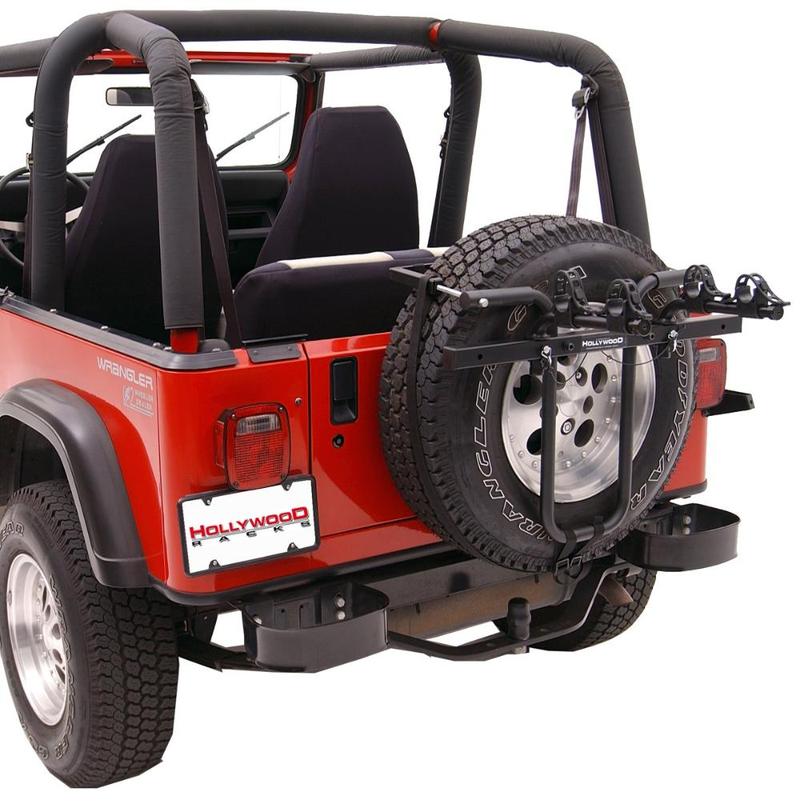 SR1 Strap - On Spare Tire Bike Rack Hollywood Racks Spare Tire Rack