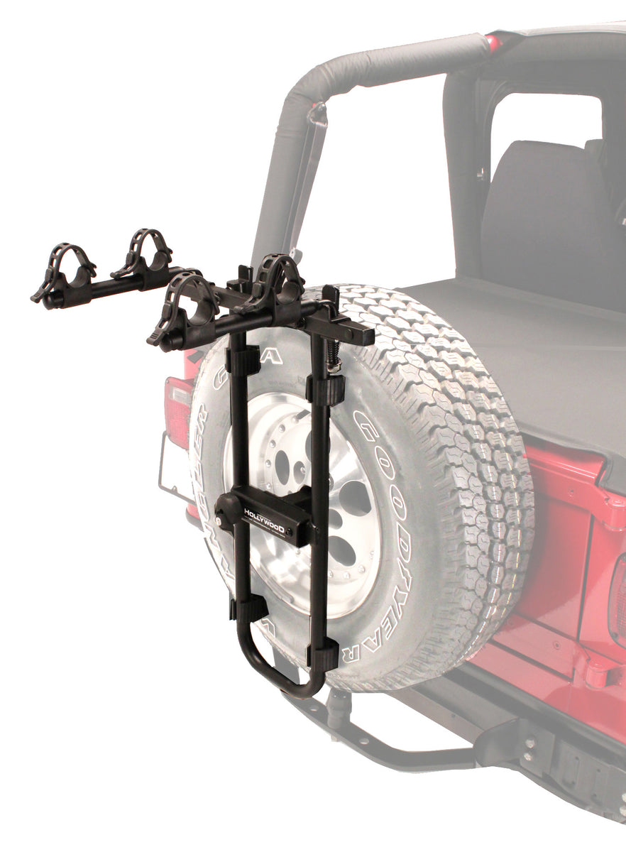 SR2 Bolt On Spare Tire Rack Jeep Rack SUV Tire Racks Hollywood Racks