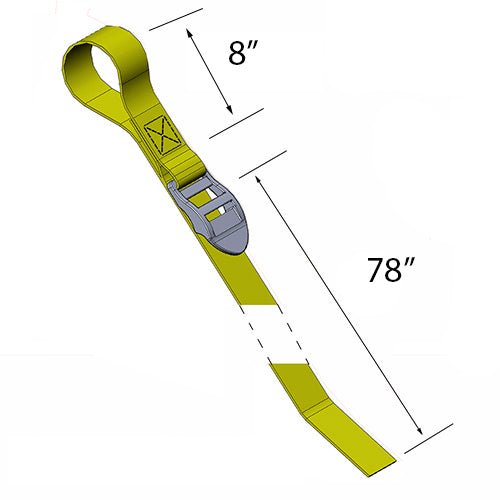 TIE DOWN STRAP WITH LOOP Hollywood Racks Accessories