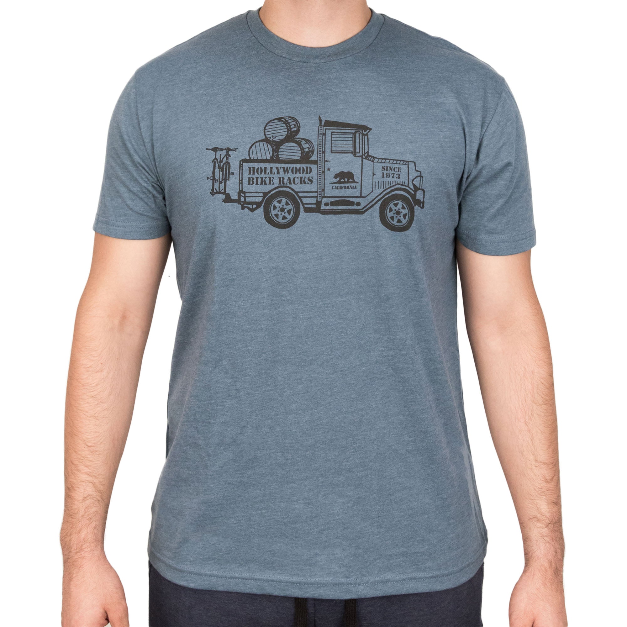 Short Sleeve T-Shirt - Teal Hollywood Racks Shirts