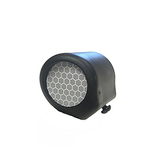 1 - 1/4" Reflectorized End Cap with Screw Hollywood Racks Accessories