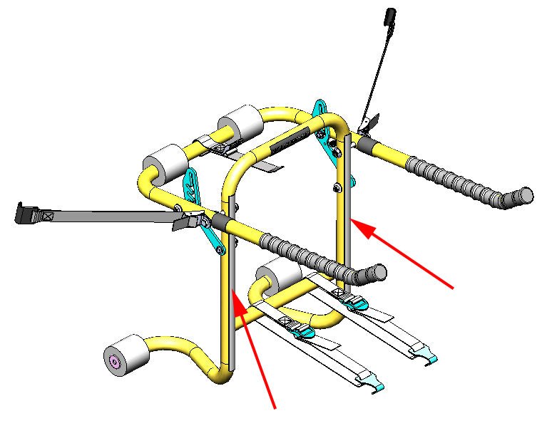 Softee adhesive strip Hollywood Racks