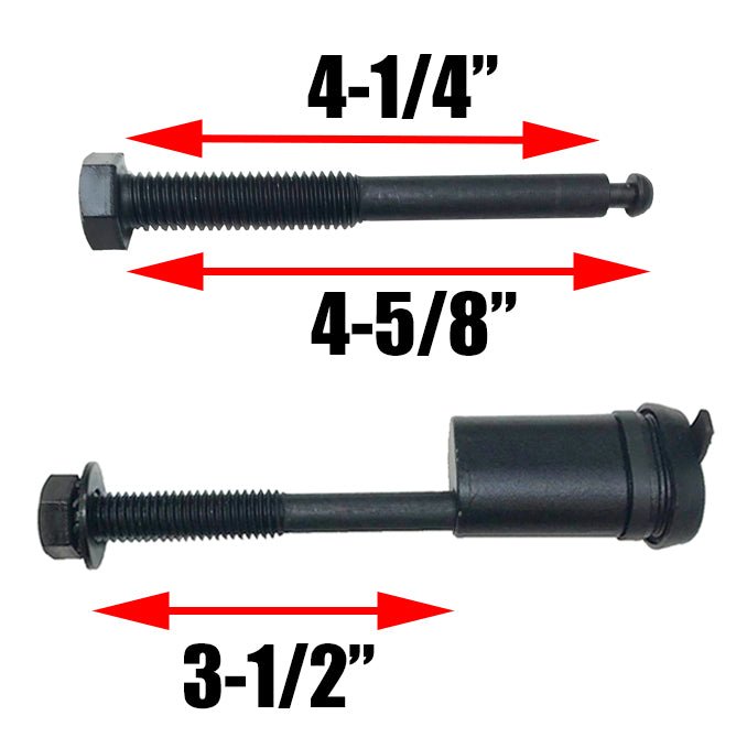 Locking Threaded Hitch Pin with Cable Hollywood Racks Accessories