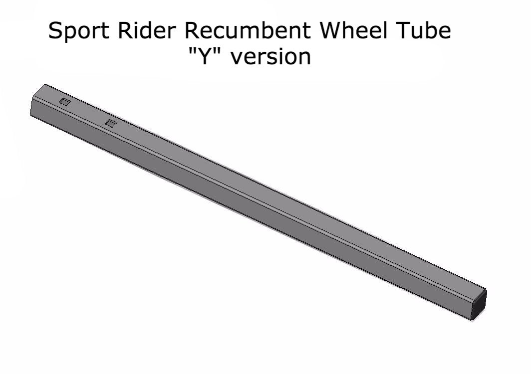 WHEEL HOLDER SUPPORT TUBE (EACH): LONG WHEELBASE, Y and Z SPEC Hollywood Racks