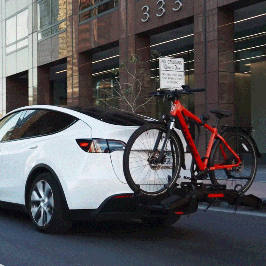 Destination E | Ebike Racks with Ramp for Electric Bikes | Hollywood Racks