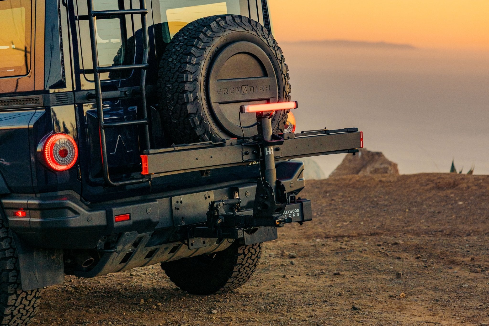 CrossTrack LED Bike Rack Light Bar