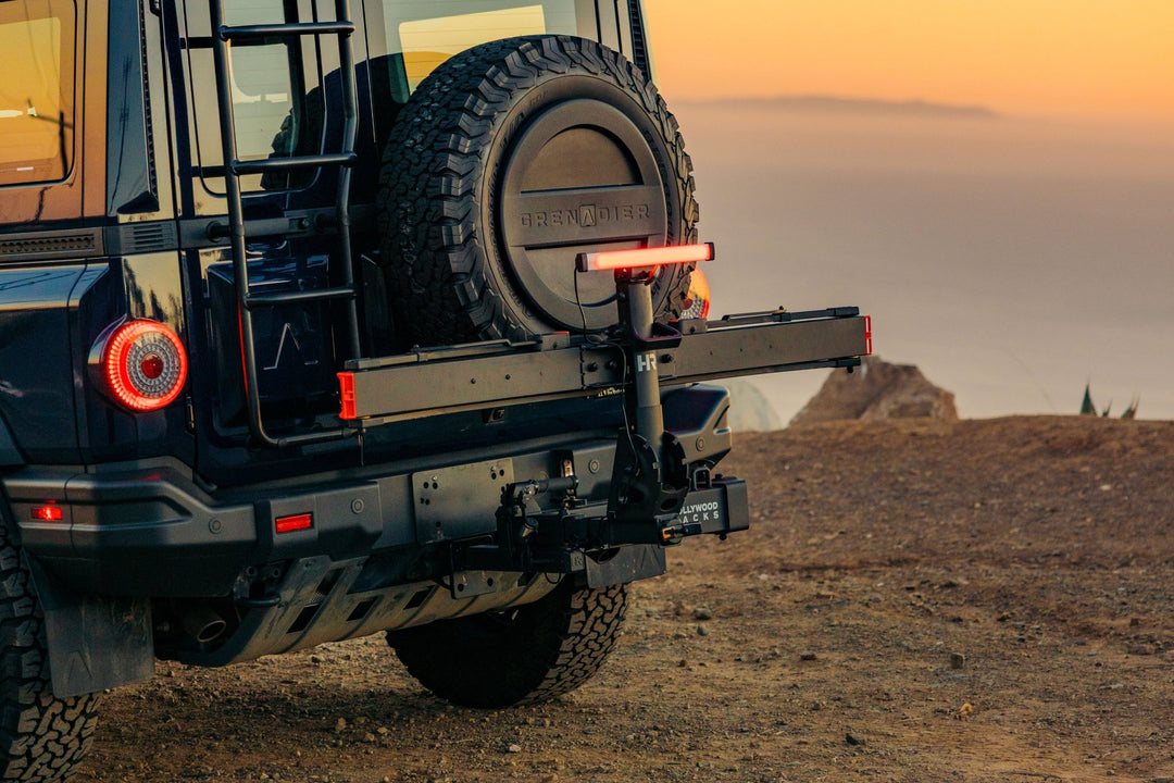 CrossTrack LED Bike Rack Light Bar – Hollywood Racks