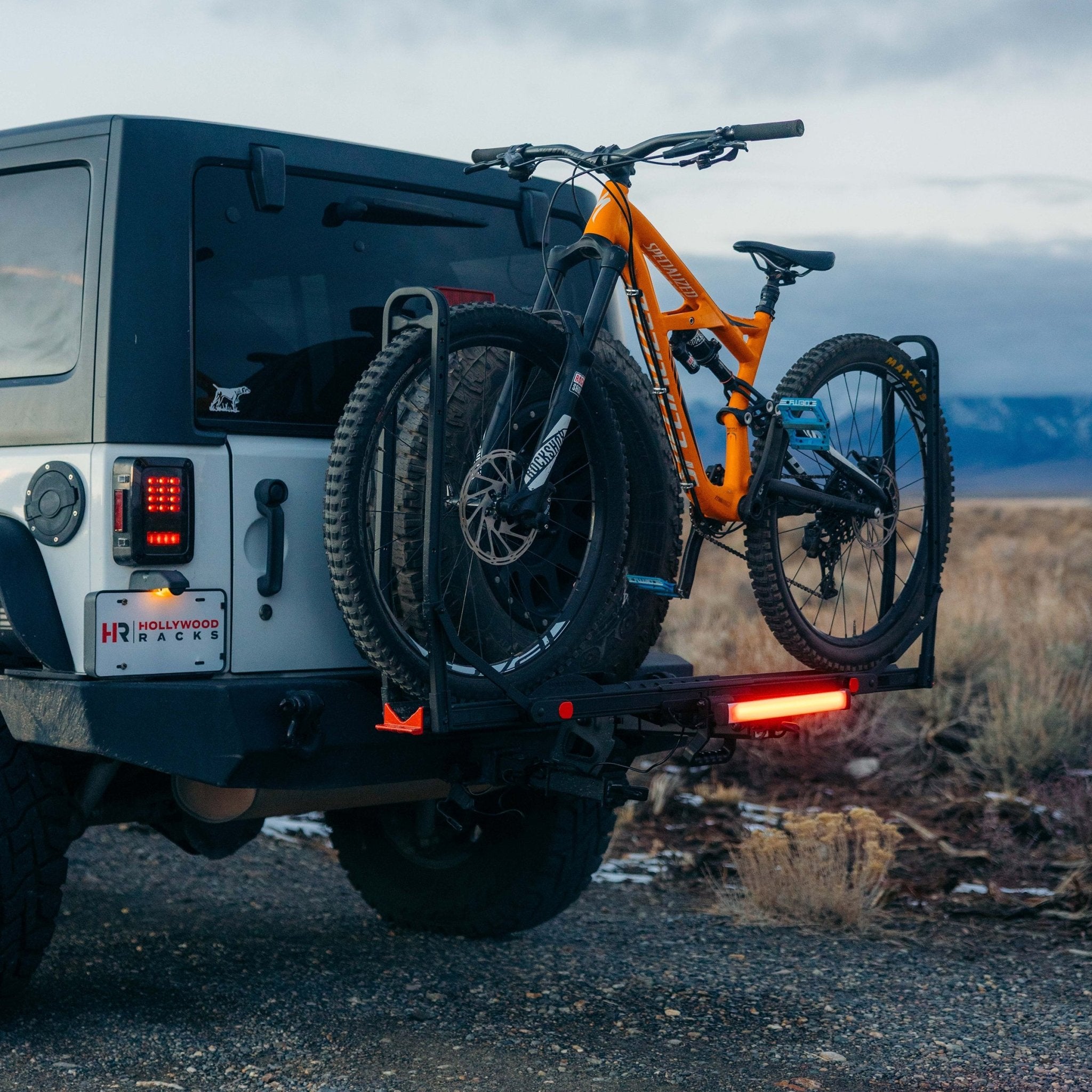 CrossTrack LED Bike Rack Light Bar Hollywood Racks