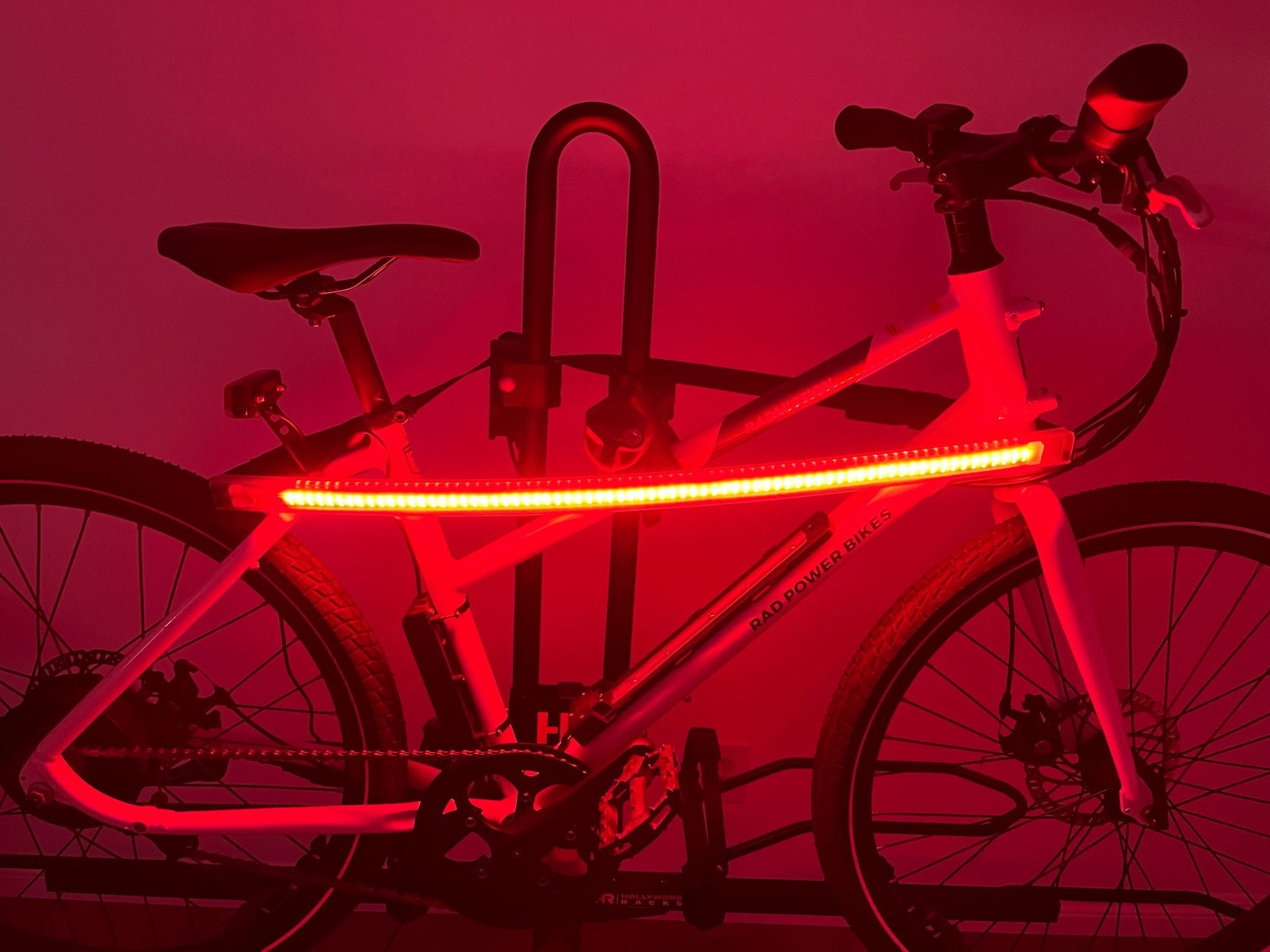 Safety Light Bar for Bike Racks – Hollywood Racks