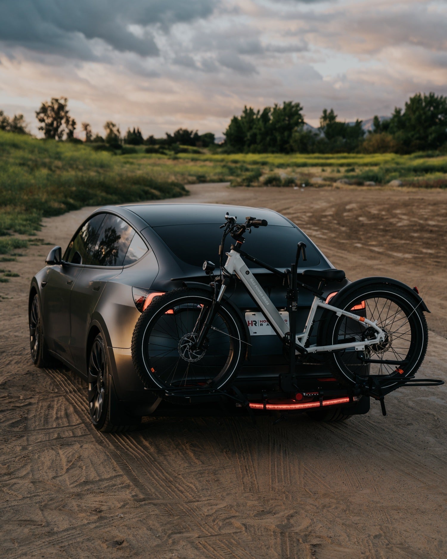 Sport Rider Bike Rack + LED Light Bar Bundle Hollywood Racks