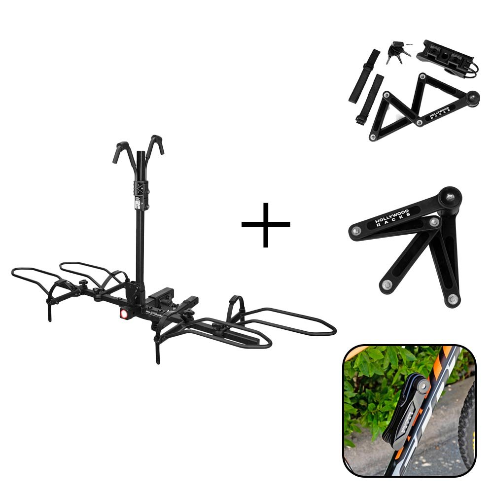 Rideable Lock Rack Sport Rider + Folding Lock – Hollywood Racks