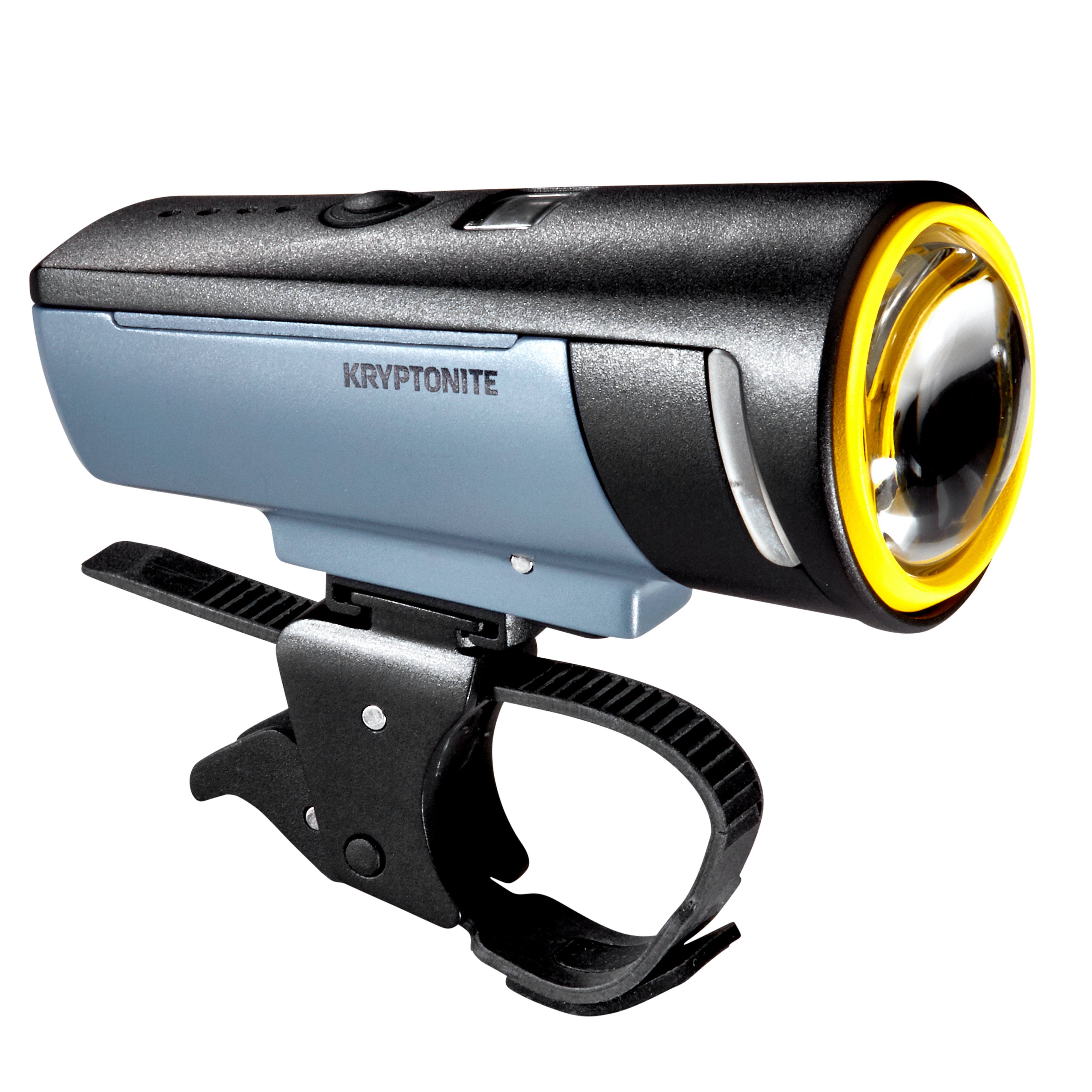 bike headlight with battery life screen
