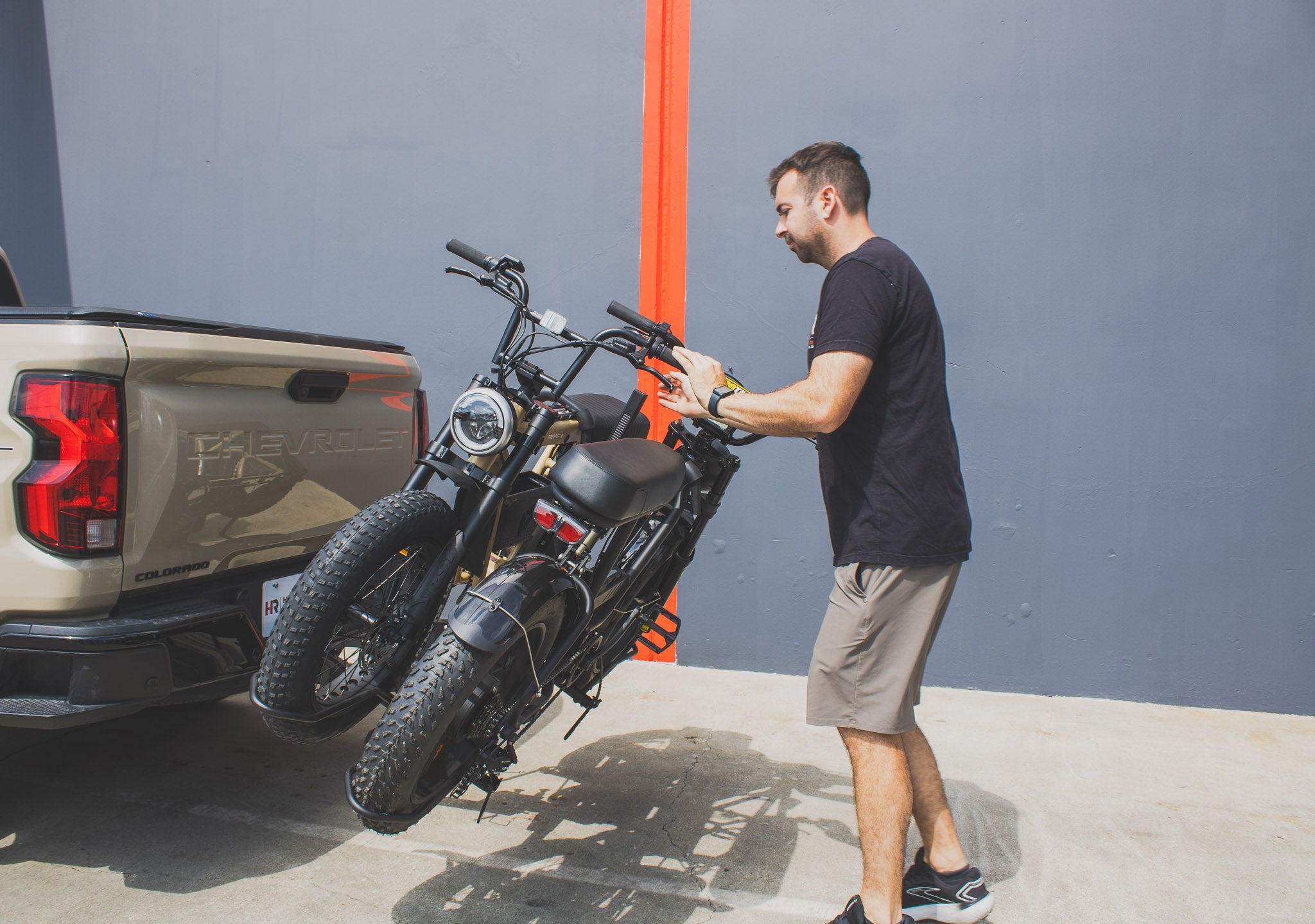 scrambler ebike rack heavy duty ebike rack