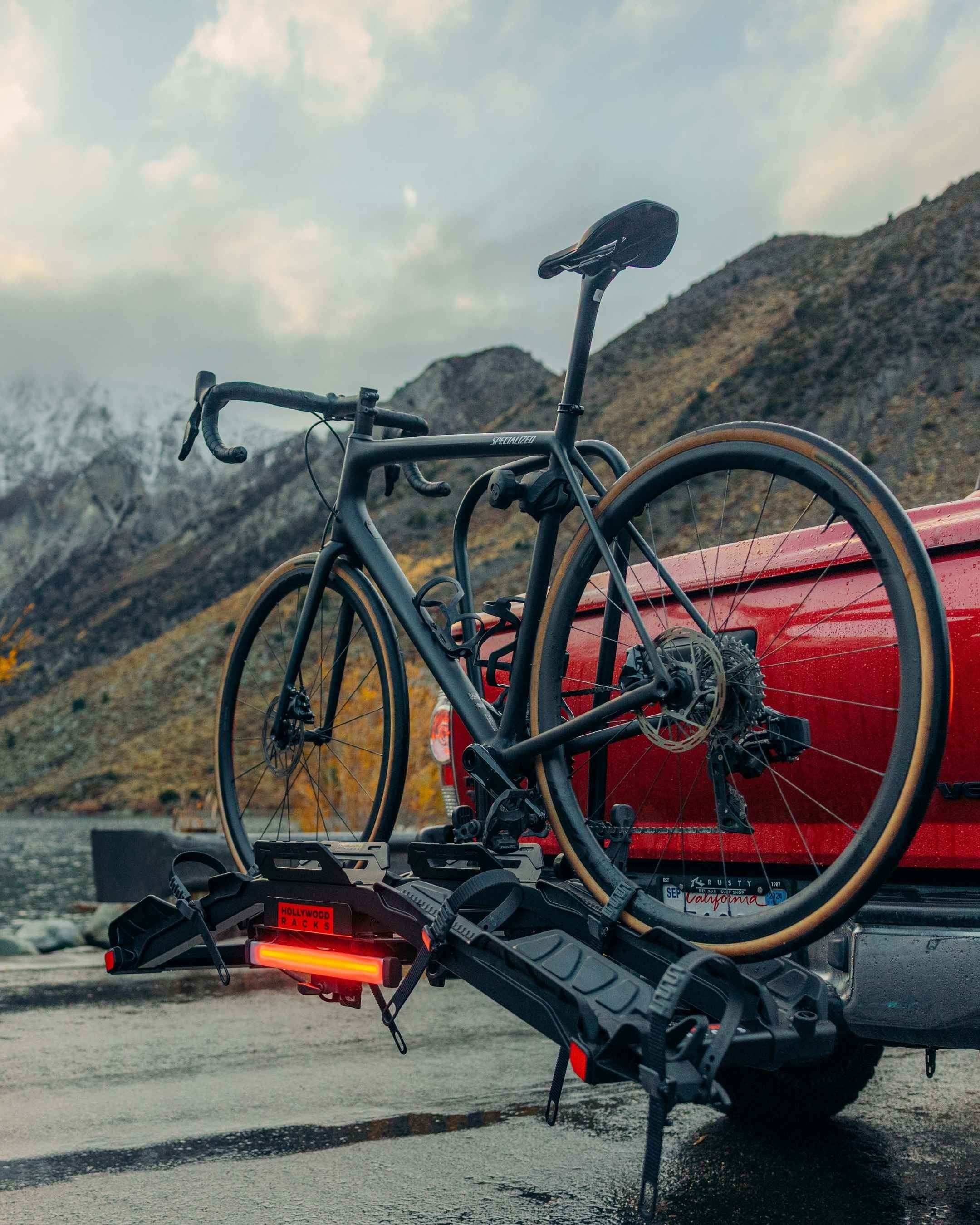 Destination E Bike Rack + LED Light Bar
