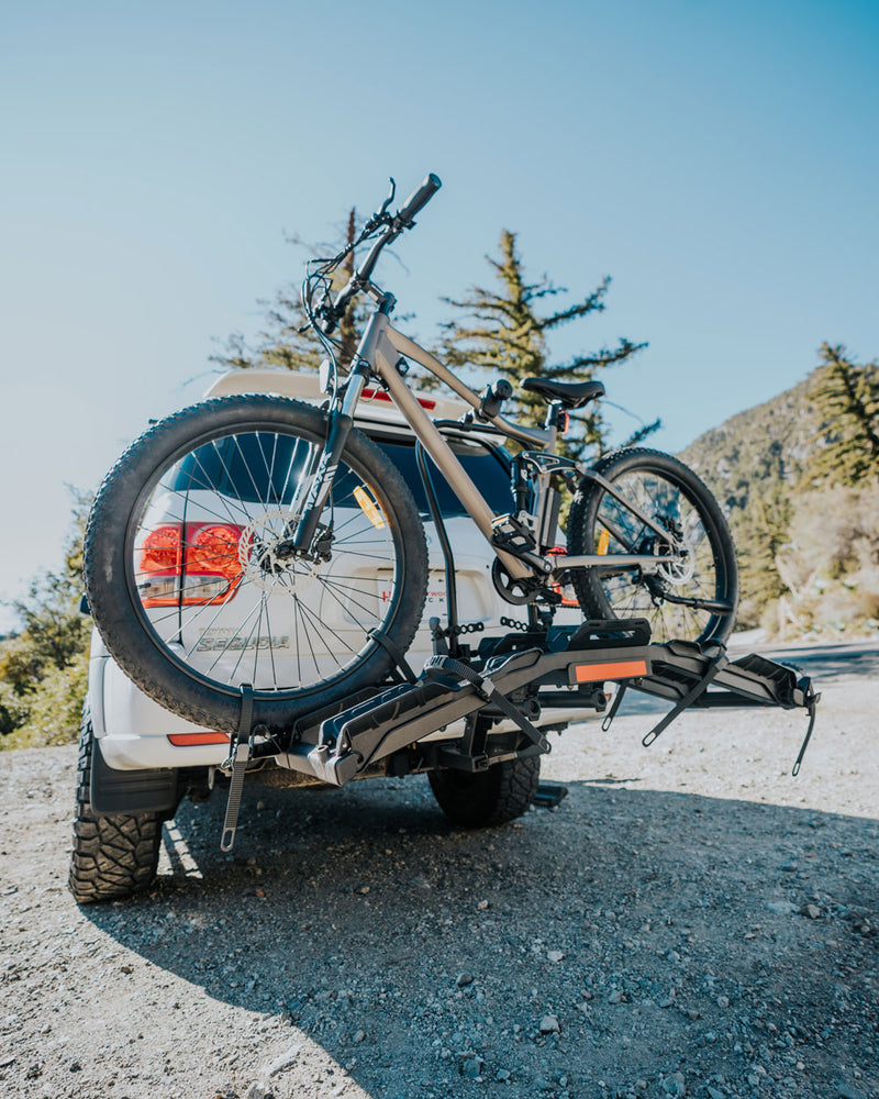 Destination E | Ebike Racks with Ramp for Electric Bikes | Hollywood Racks