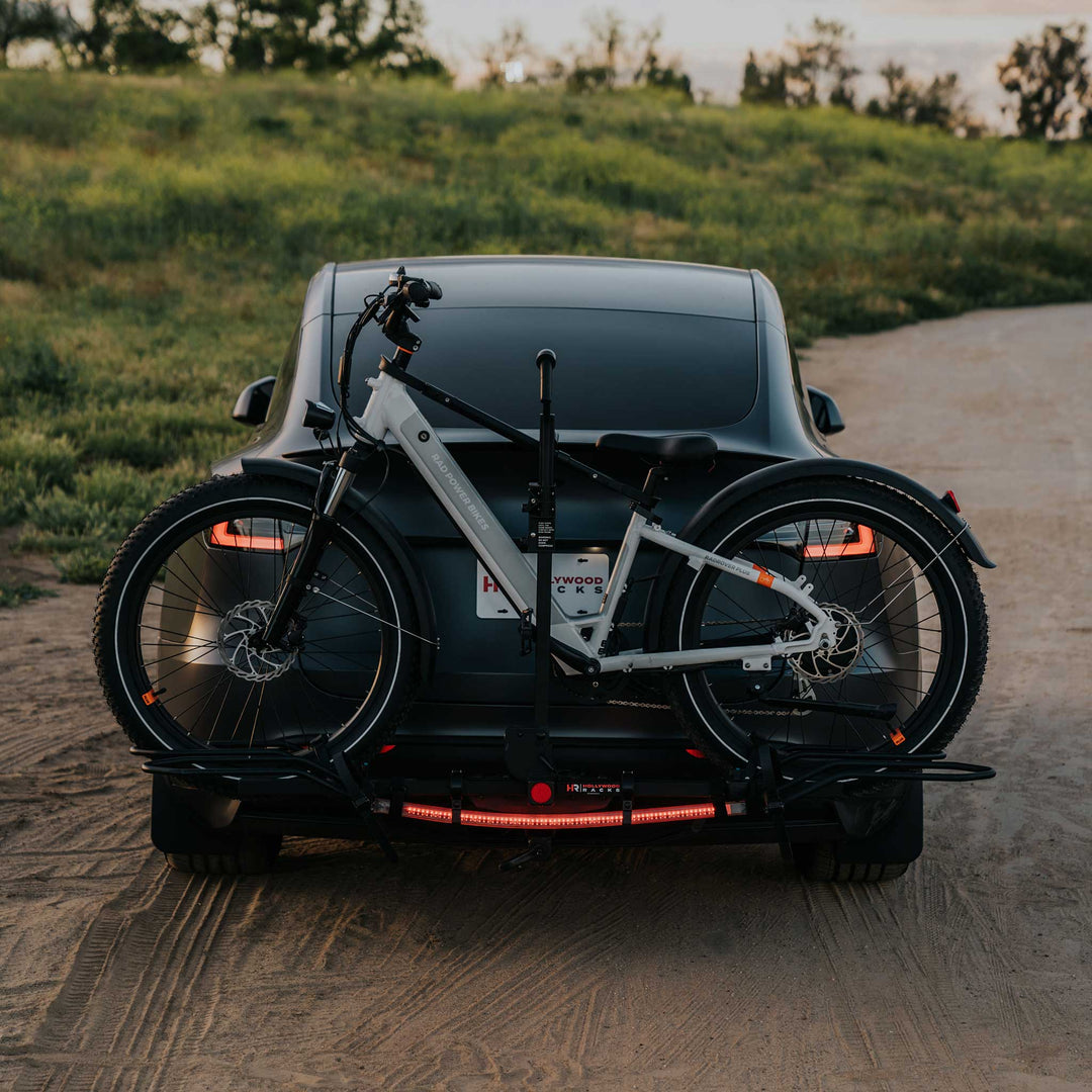 bike rack light board