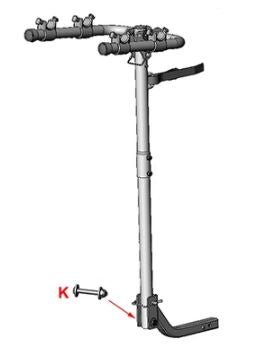 COMMUTER PIVOT BOLT Hollywood Racks Hardware