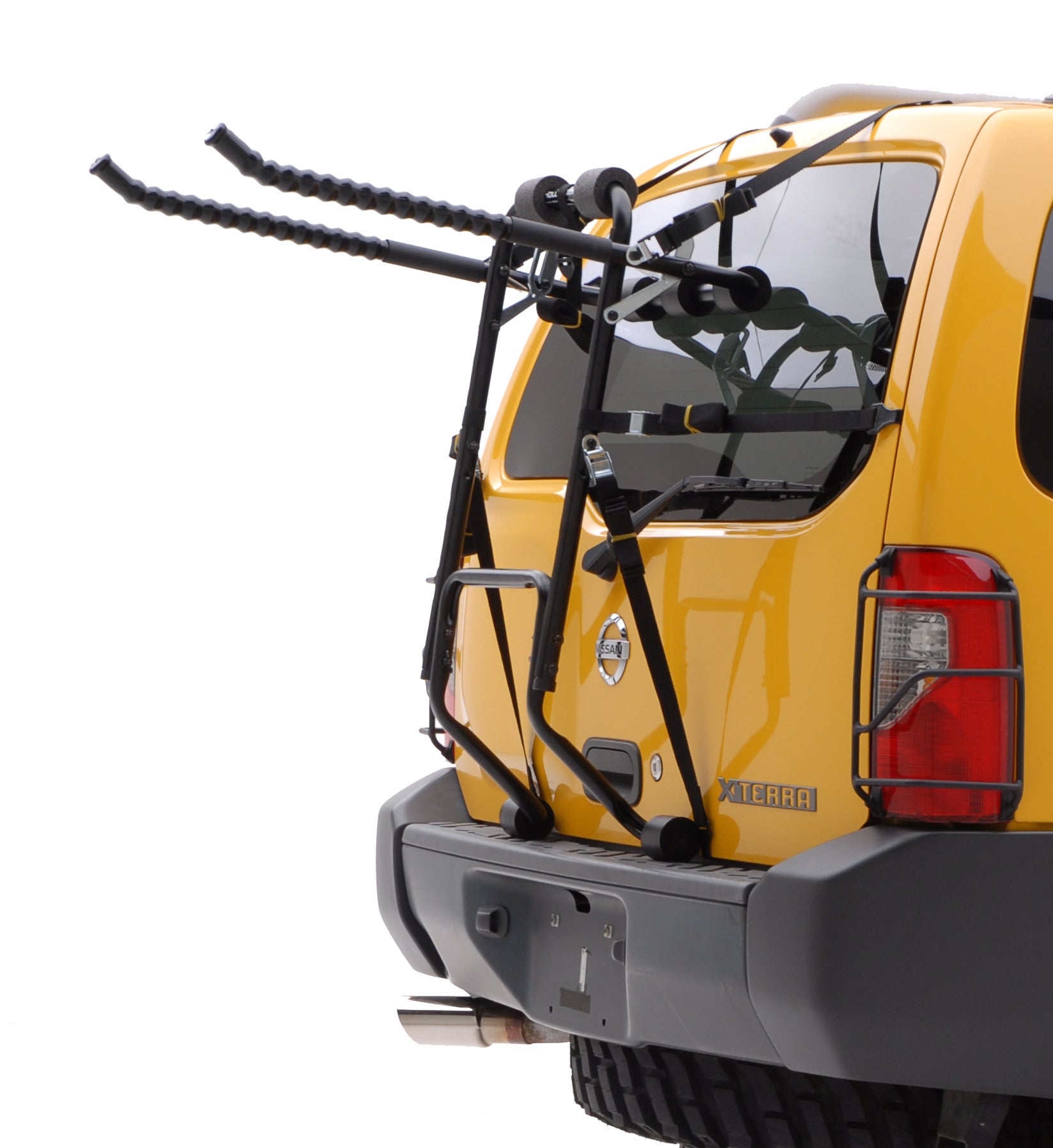 Roof Rack Trunk Bike Rack For Minivan Foldable 3-Bike Carrier Rack