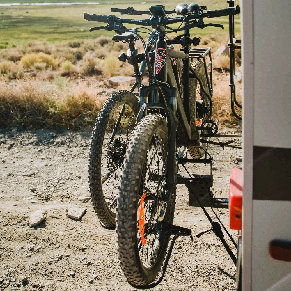 RV Rider Hitch Bike Rack for Motorhomes RV's Buy Electric Bike