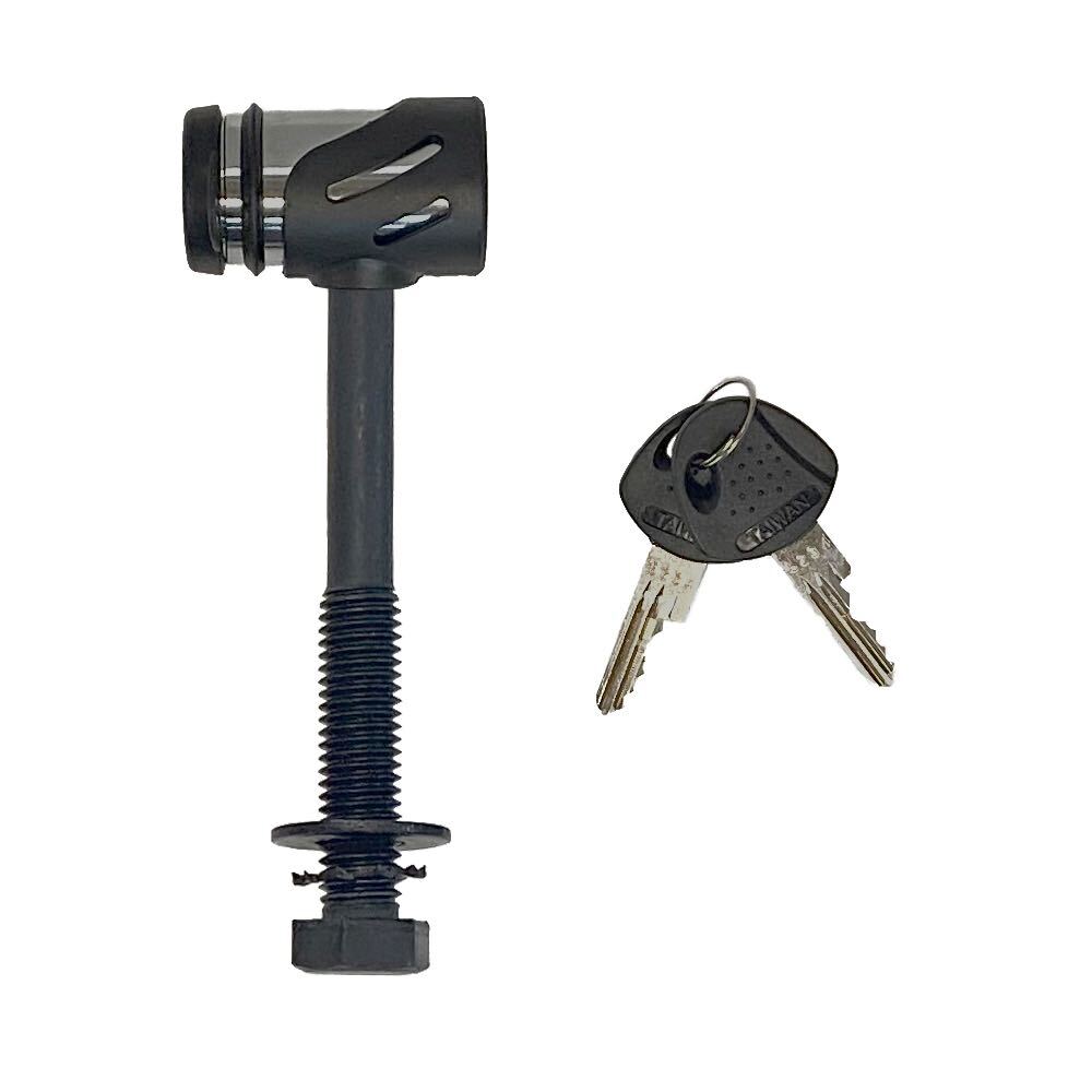 DELUXE LOCKING HITCH PIN WITH CABLE Hollywood Racks Accessories