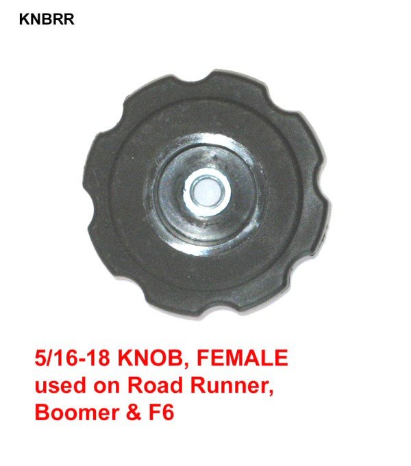 KNOB ONLY, 5/16 - 18 FEMALE Hollywood Racks Accessories