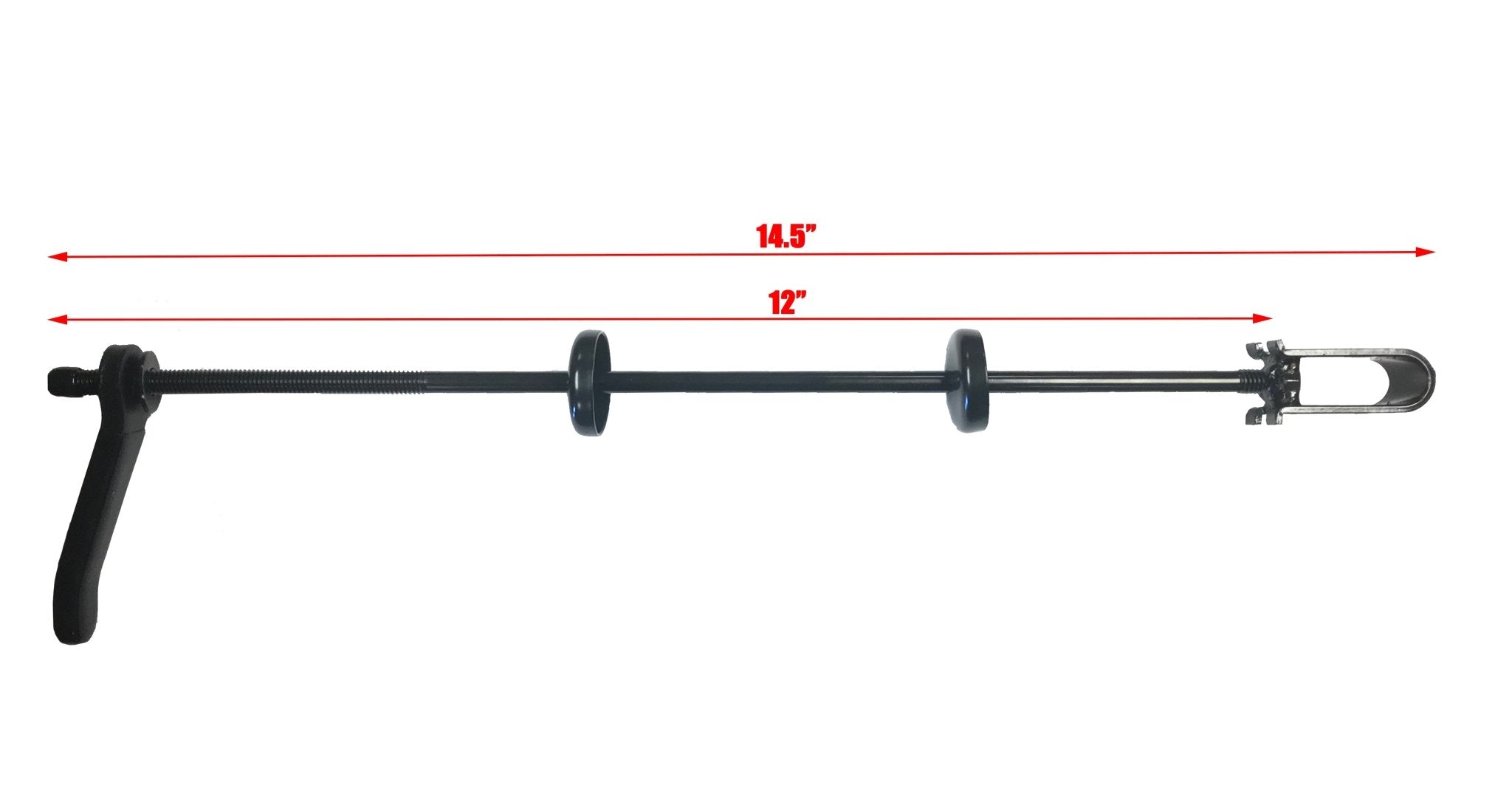 No Wobble Bolt and Lever for 2" Receiver Tube Hollywood Racks Accessories