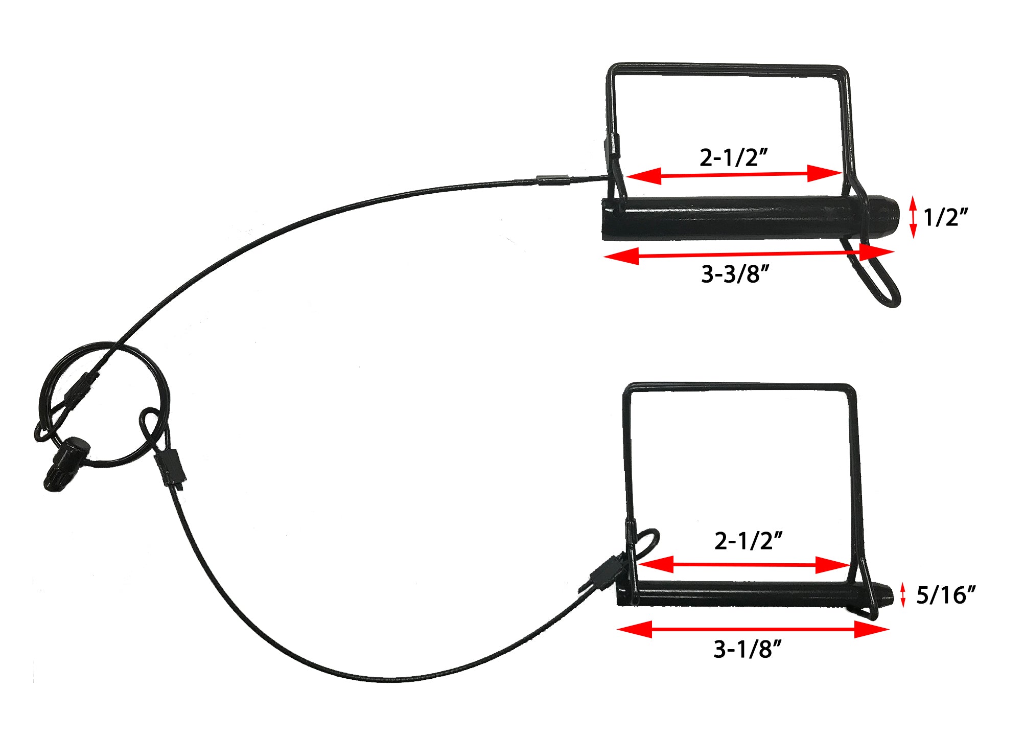 SNAPPER PIN SET FOR HR1000 & HR1000R: Y & Z SPEC Hollywood Racks Accessories