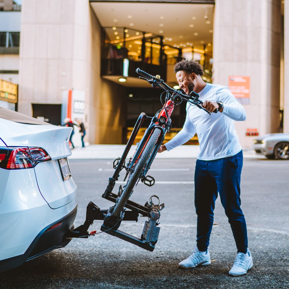 Destination E | Bike Rack with Ramp for Electric Bikes | Hollywood Racks