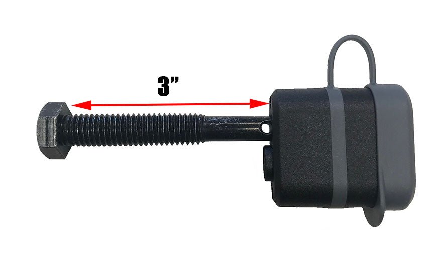 Locking Threaded Hitch Pin - Destination Rack Hollywood Racks Accessories