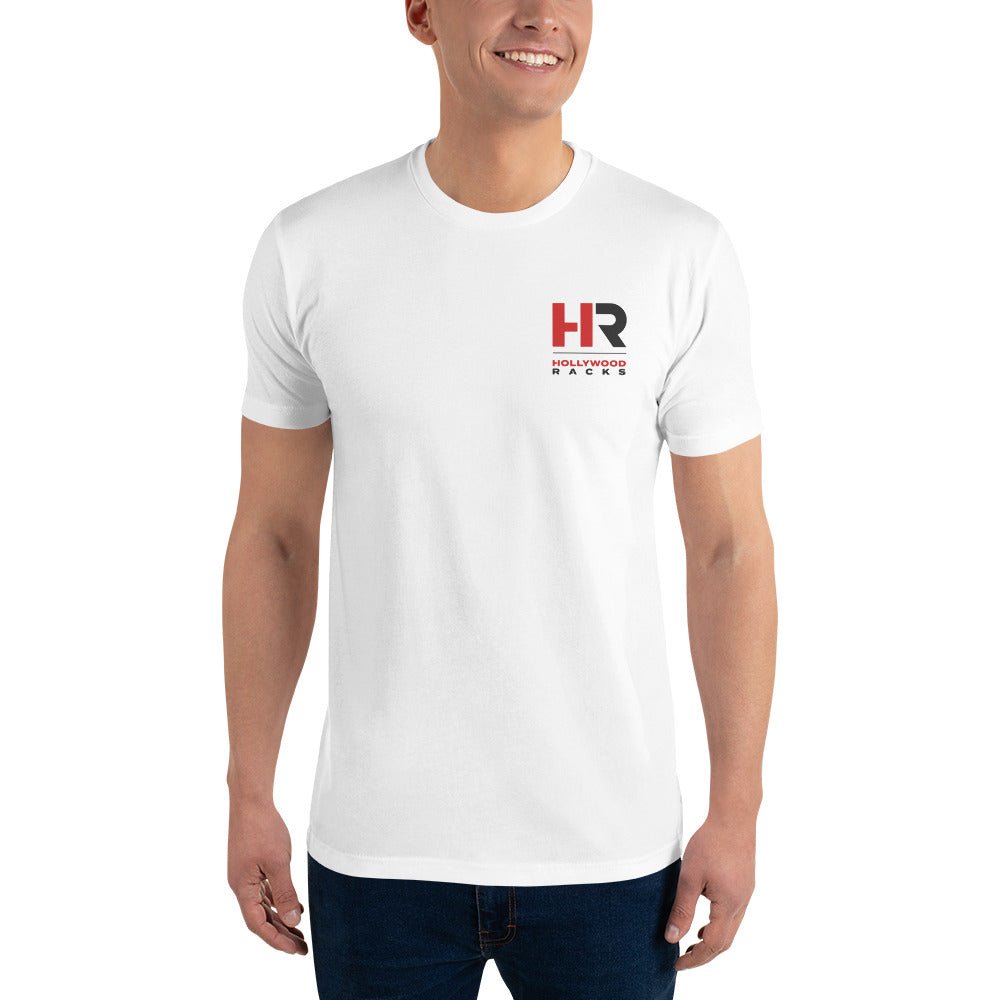 Hollywood Racks Short Sleeve T-shirt - White Hollywood Racks