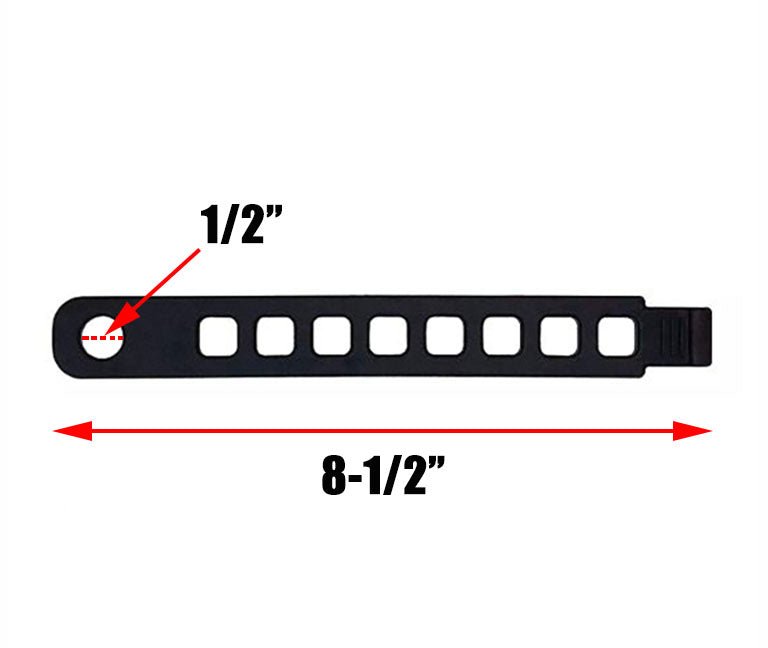 RUBBER STRAP - 6 PACK Hollywood Racks Accessories